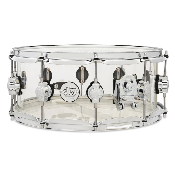 DW DDAC0614SSCL design series Tarola 6" X 14" acrilico
