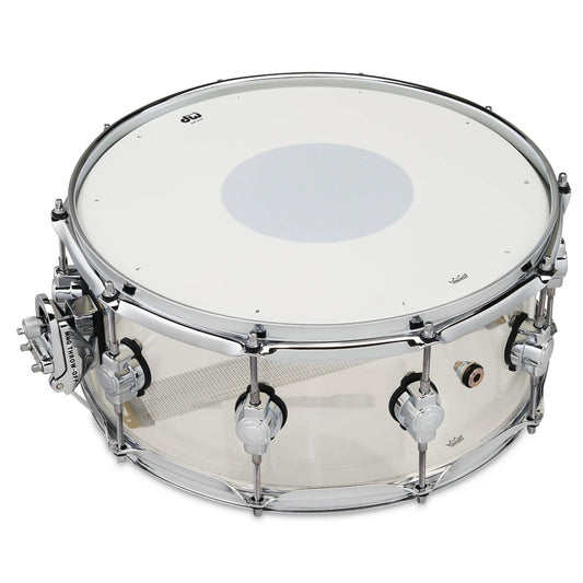 DW DDAC0614SSCL design series Tarola 6" X 14" acrilico
