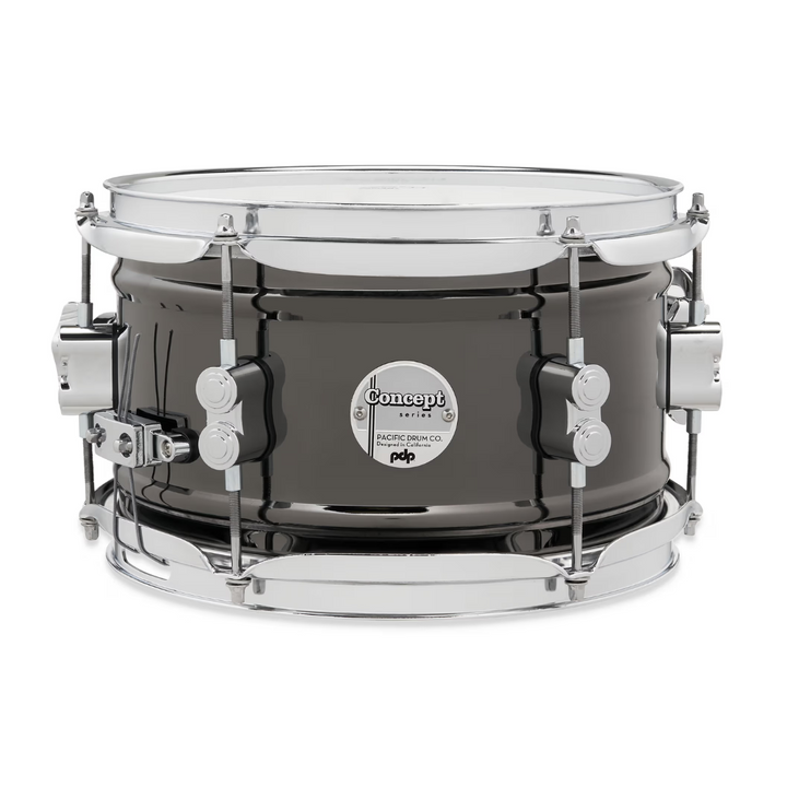 PDP PDSN0610BNCR Concept Series Black Nickel Over Steel Snare 6x10