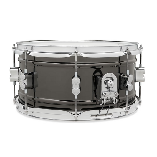 PDP PDSN6513BNCR Concept Series Black Nickel over Steel Snare con Hardware Cromado  6.5X13