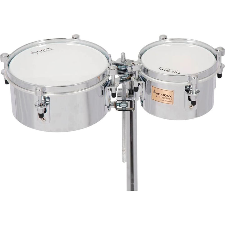 Tycoon TTI-68C Mini Timbales 6" y 8" Cromado