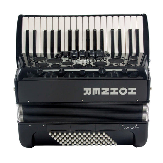Hohner A38621S Acordeon Amica Forte III 72 BK