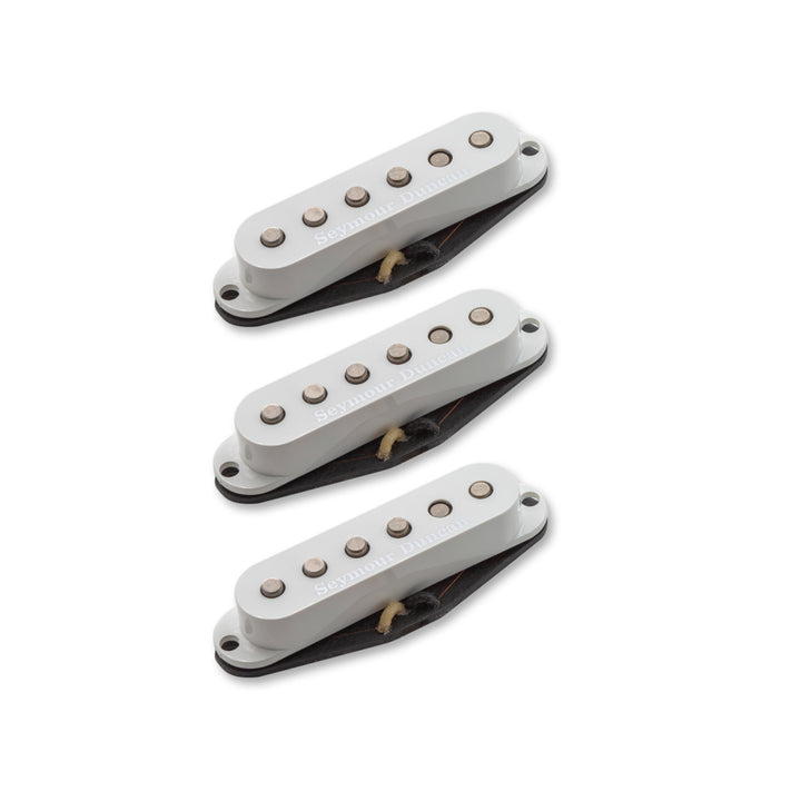 Seymour Duncan 11204-01-CSET Set APS1 Alnico II Pro Staggered White Cover