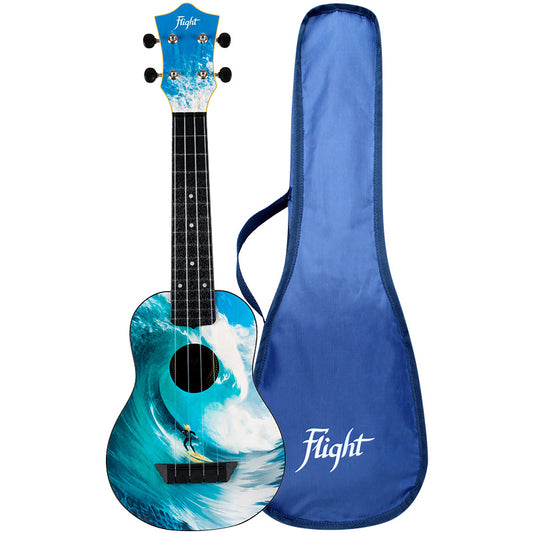 Flight TUS25 SURF Travel Ukelele Soprano