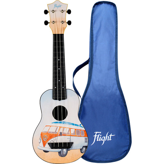 Flight TUS25 BUS Travel Ukelele Soprano