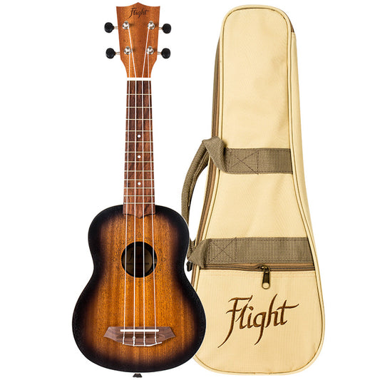 Flight NUS380 Amber Ukelele Soprano