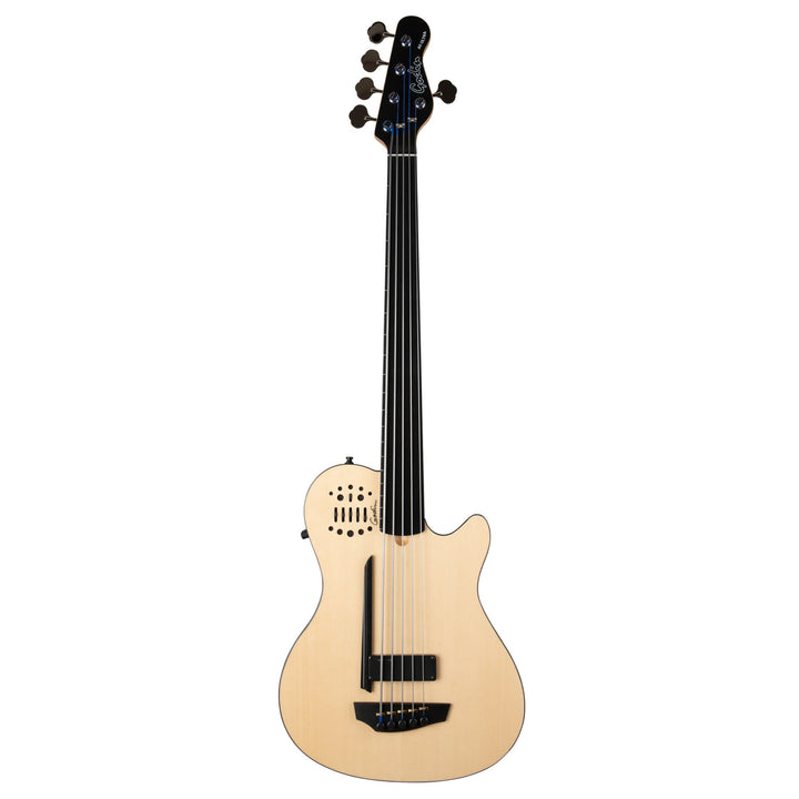 Godin A5 Ultra Natural Fretless A/E 5-String Bass