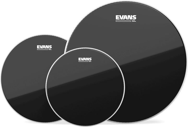 Evans ETP-CHR-F Set de parches (10″,12″,14″) Black Chrome Fusion