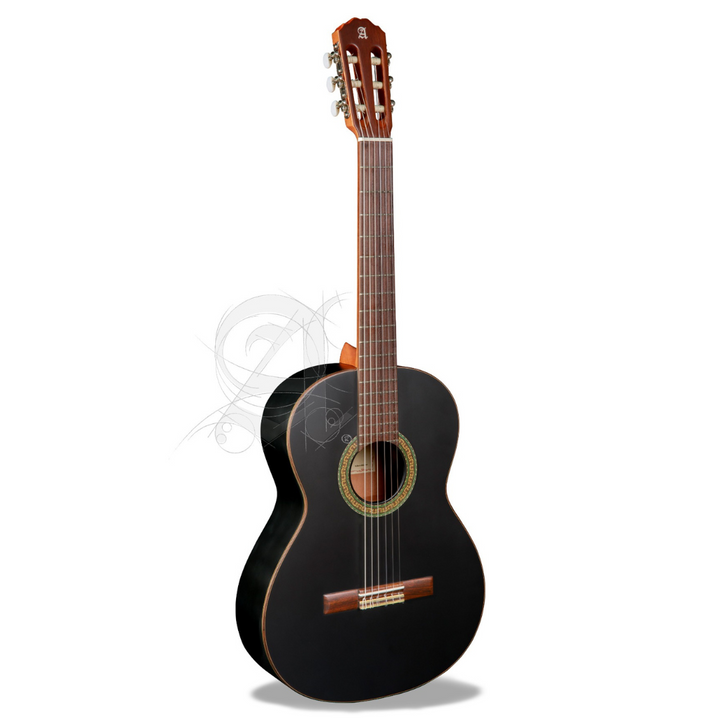 Alhambra 7232 Guitarra Acustica 1C Black Satin