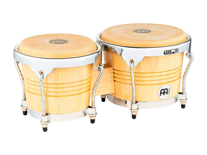 Meinl WB200NT-CH Bongoes Wood Natural/Cromado