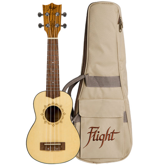 Flight DUS320 SP/ZEB Ukelele Soprano