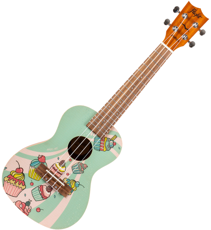 Flight AUC-33 Cupcake Ukelele Concierto