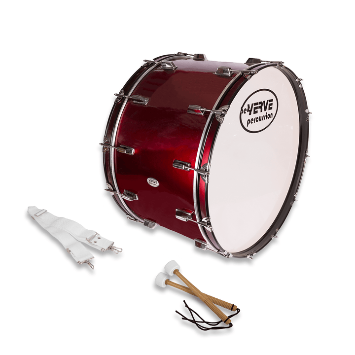 Verve Percussion MD-281612B/WR Bombo Banda Orquesta 28"