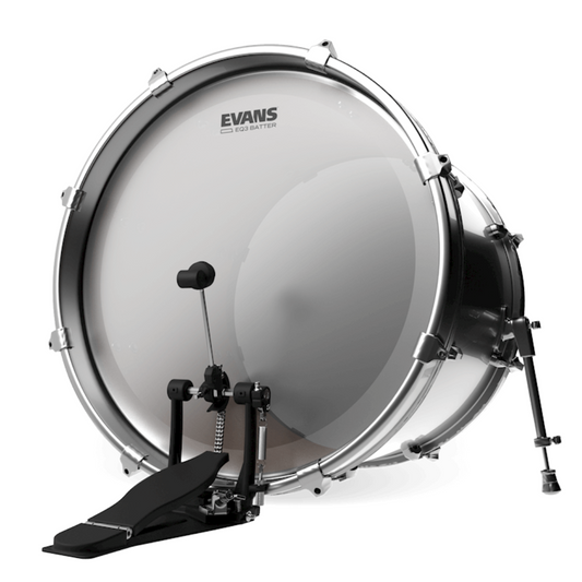 Evans BD20GB3 EQ3 Parche de Bombo 20" Clear