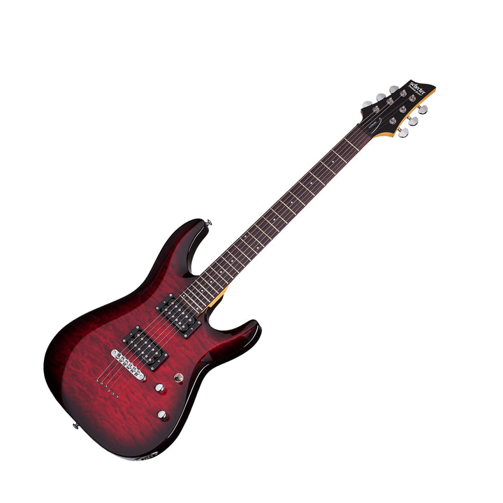 Schecter 447 C-6 Plus See-Thru Cherry Burst