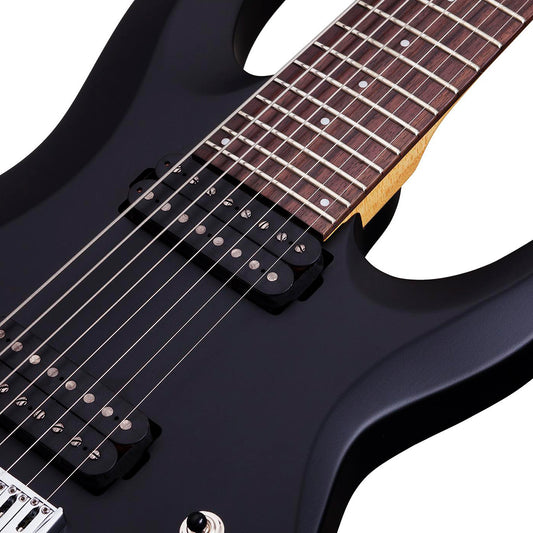 Schecter 440 C-8 Deluxe Satin Black 8 cuerdas