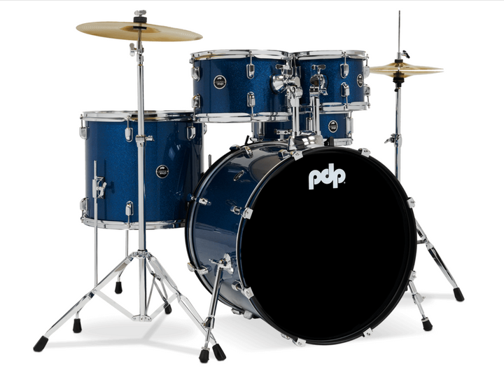 PDP Center Stage Royal Blue Sparkle 5 piezas