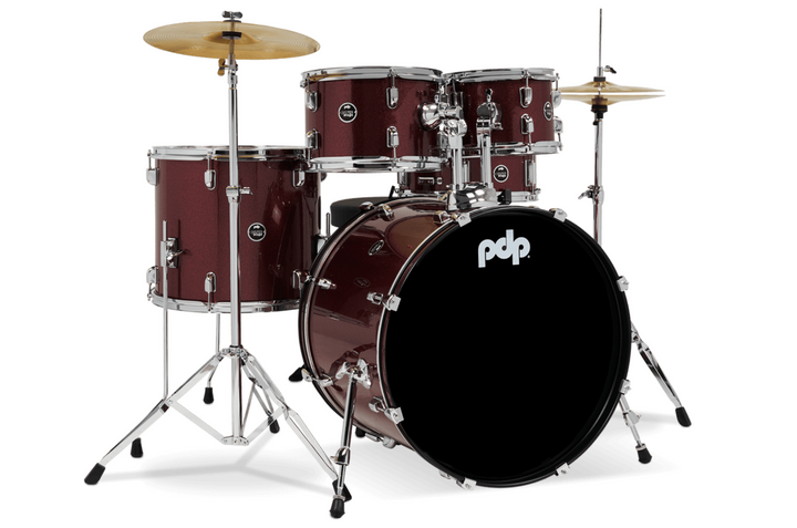 PDP Center Stage Ruby Red Sparkle 5 piezas