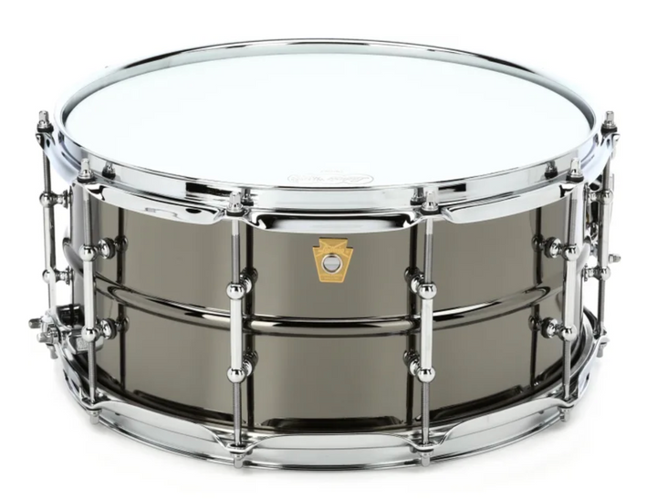 Ludwig LB417T Black Beauty Tarola  6.5"x14" Black Nickel