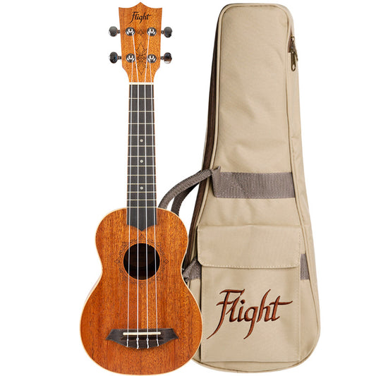 Flight DUS321 Caoba Ukelele Soprano