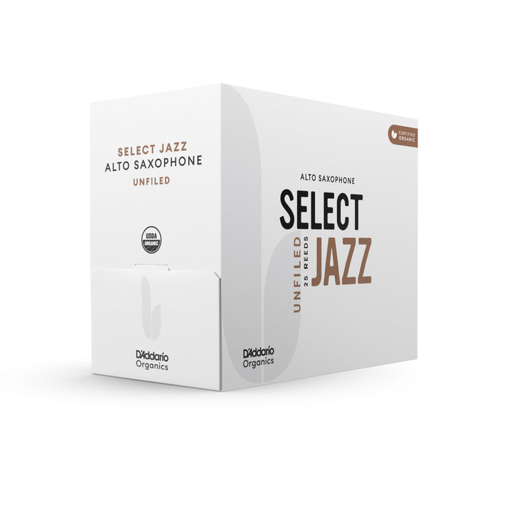 D'Addario ORRS01ASX3S-B25 Cañas de saxofón alto Select Jazz 3 Soft