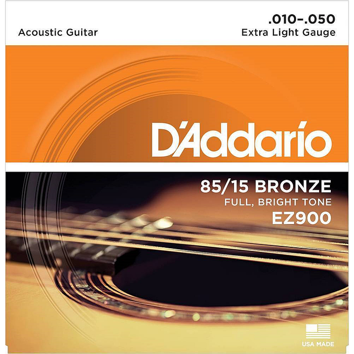 D'addario EZ900 Cuerdas de Guitarra Bronce Extra Light