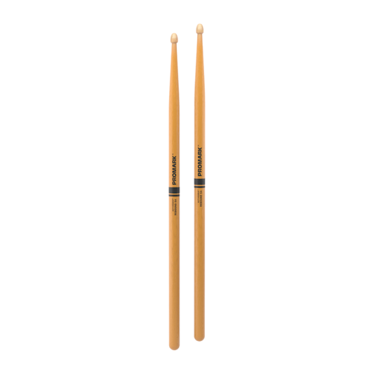 Promark R5AAGC Baquetas Rebound 5A ActiveGrip Clear Hickory