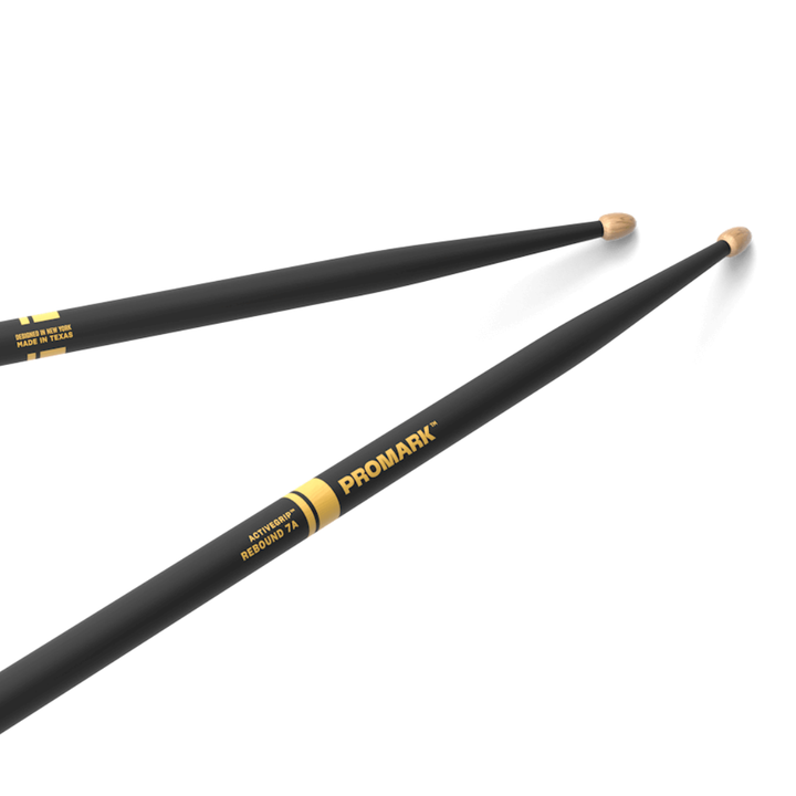 Promark R7AAG Baquetas Rebound 7A ActiveGrip Hickory
