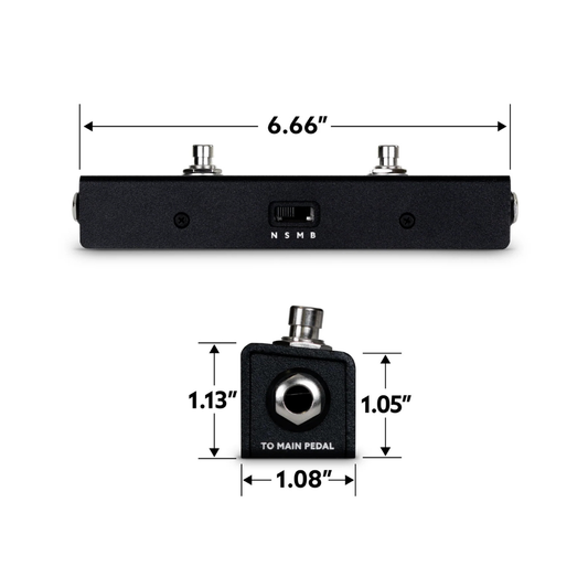 Eventide 1198-020 Footswitch Barn 3 OXU STANDARD