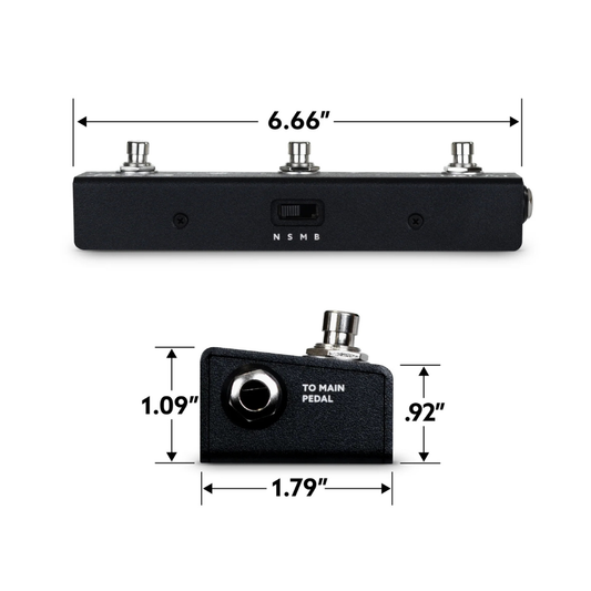Eventide 1198-030 Footswitch Barn 3 OXU THREE