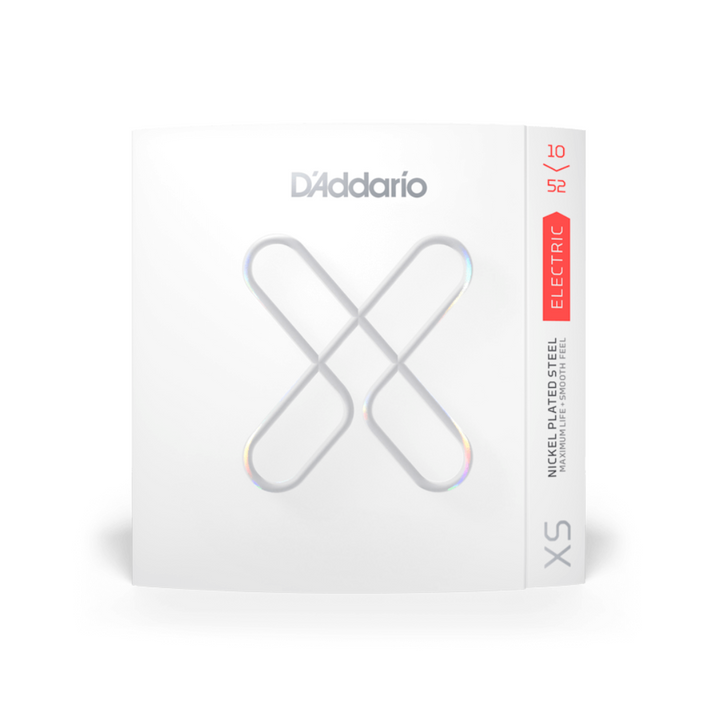 D'Addario XSE1052 Cuerdas para Guitarra Electrica Calibre 10-52 Light Top/Heavy Bottom Coated