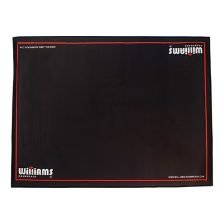 Willians WDR-2016-BK Alfombra de Bateria 2 M X 1.60M Negro