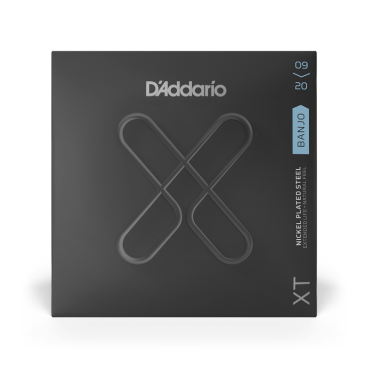 D’Addario XTJ0920 Cuerdas de Banjo de acero niquelado 09-20 Light Set