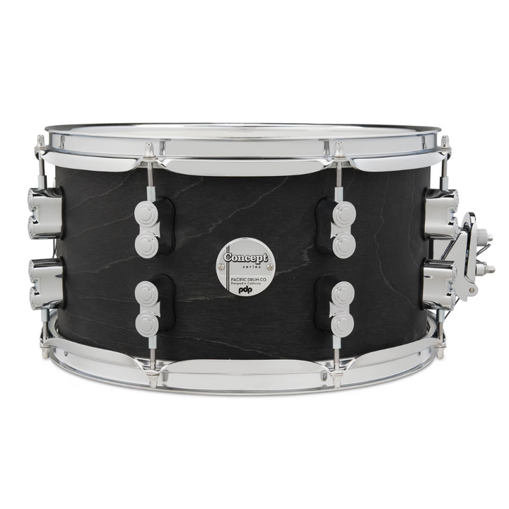 PDP PDSN0713BWCR Concept Maple Tarola Black Wax Chrome HW 7X13