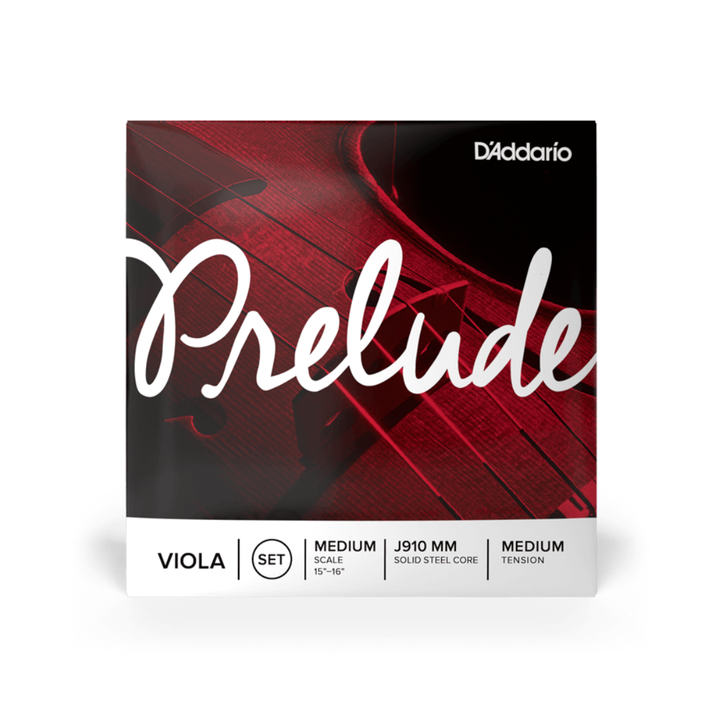 D'addario J910MM Prelude Juego de cuerdas para Viola Tension Media