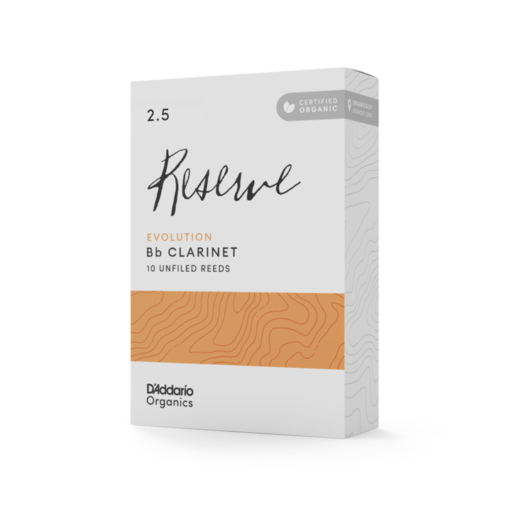 Reserve ODCE1025 Cañas para Clarinete Organic Evolution Bb
