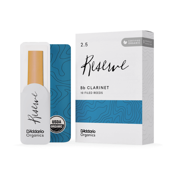 Reserve ODCR1025 Cañas para clarinete Bb Organic 2.5