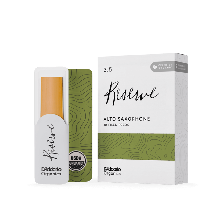 Reserve ODJR1025 Cañas de Saxofón Alto Organic 2.5
