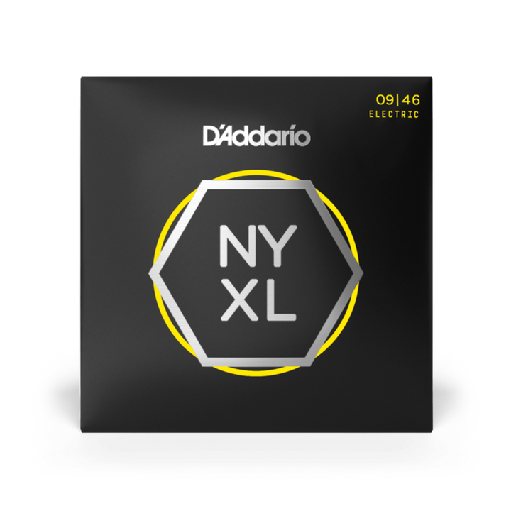 D’Addario NYXL0946 NYXL Cuerdas para Guitarra Electrica Calibre 09-46 Super Light Top/Regular
