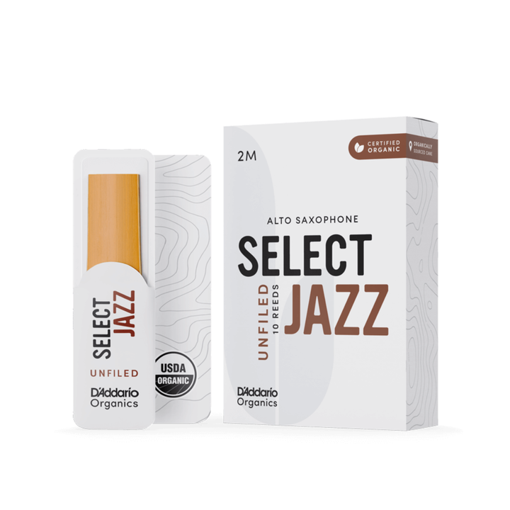 Select Jazz ORRS10ASX2M Cañas de saxofón alto orgánicas 2 Medio