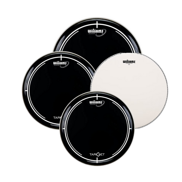 Williams WB2-TP101216+ SET de parches Black Oil Target Series
