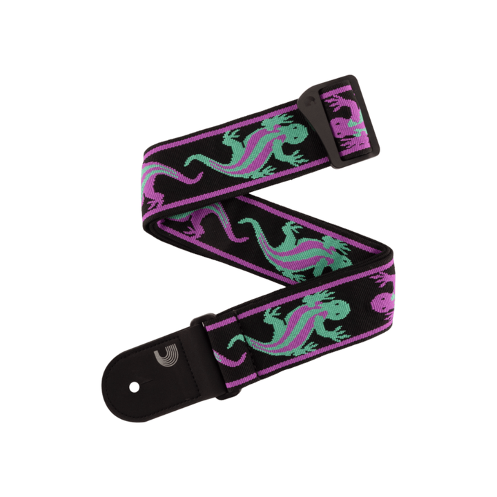 D'Addario 50PW02 Correa Vintage Planet Waves Lizards Strap