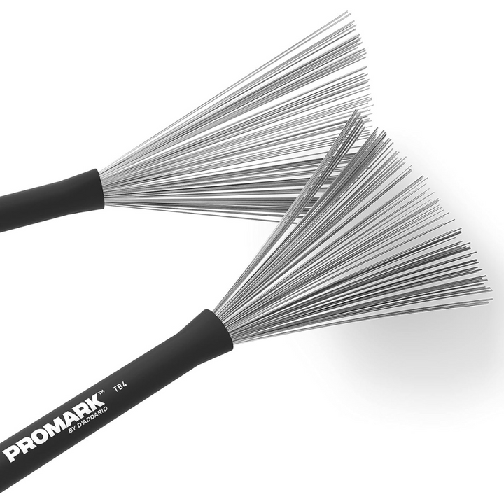 Promark TB4 Par de Cepillo Classic Telescopic Wire