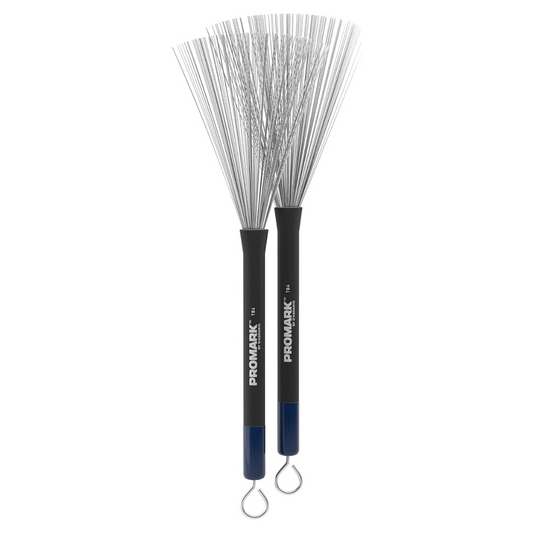 Promark TB4 Par de Cepillo Classic Telescopic Wire