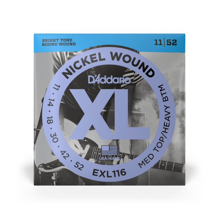 D'Addario EXL116 Cuerdas Guitarra Electrica 11-52 Medio