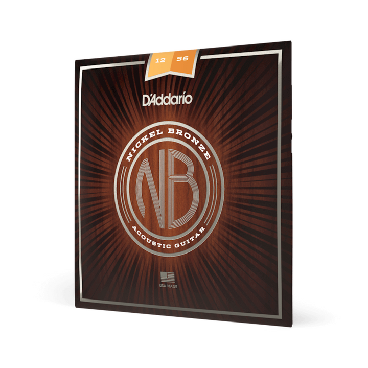 D'Addario NB1256 Cuerdas Guitarra 12-56 Light Top/Medium