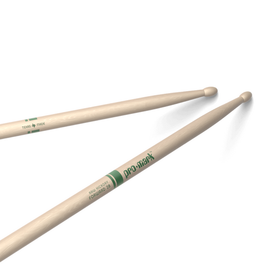 Promark TXR2BW Baquetas de Bateria Forward 2B RAW HYCKORY MADERA