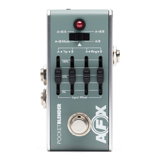 Fishman PRO-AFX-DI2 Afx Pocket Blender Mini A/B/Y + DI Acoustic Guitar Pedal