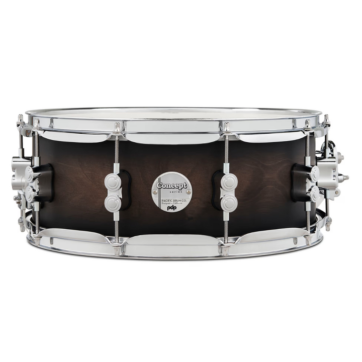 PDP PDCM5514SSSCB Concept Maple Satin Charcoal Burts - Chrome HW  5.5x14