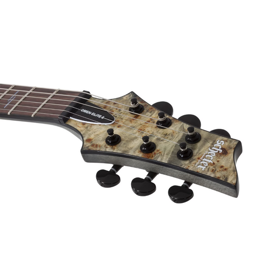 Schecter 2451 OMEN ELITE-6 Ebony Charcoal